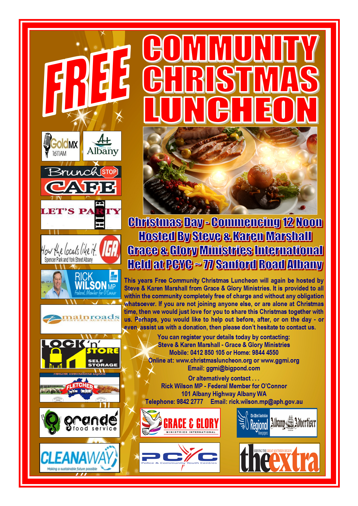 2021 FREE Community Christmas Luncheon Version 1